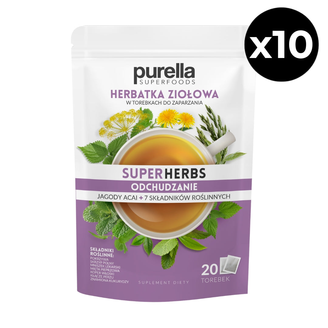 Herbal Infusion - Slim Superherbs (20x 1.75g) x10