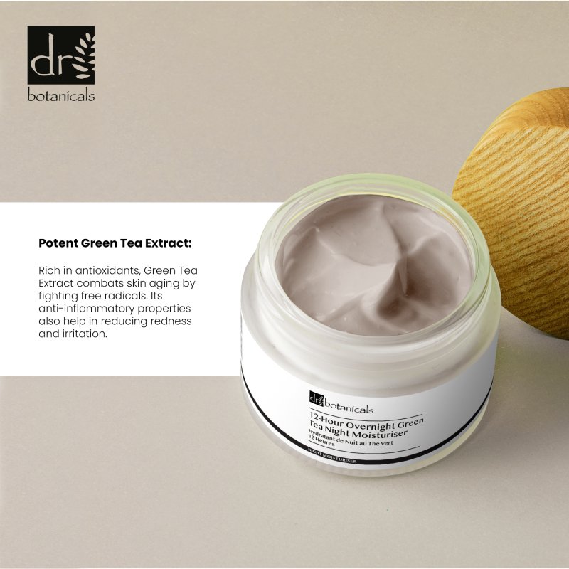 12-Hour Overnight Green Tea Night Moisturiser