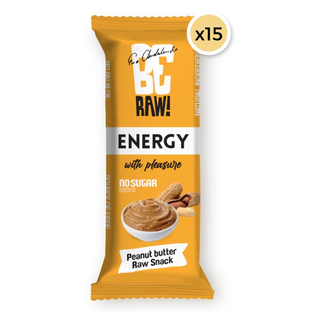 Energy Bar - Peanut butter Raw Snack 40g x15