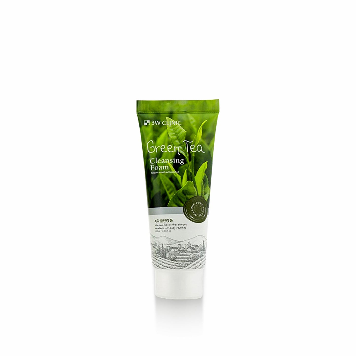 3W Clinic Green Tea Cleansing Foam