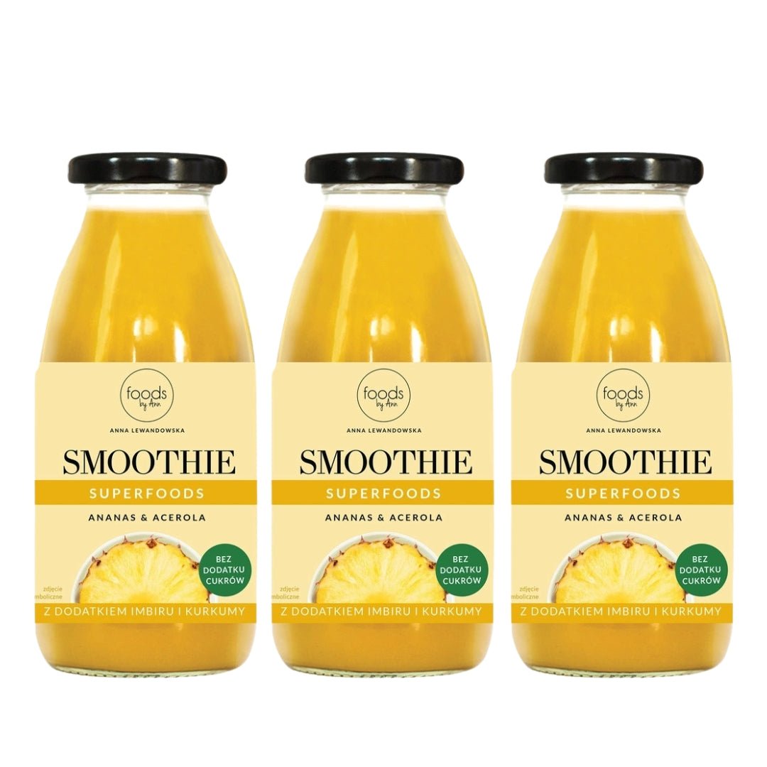 Smoothie Pineapple & Acerola 250ml x3