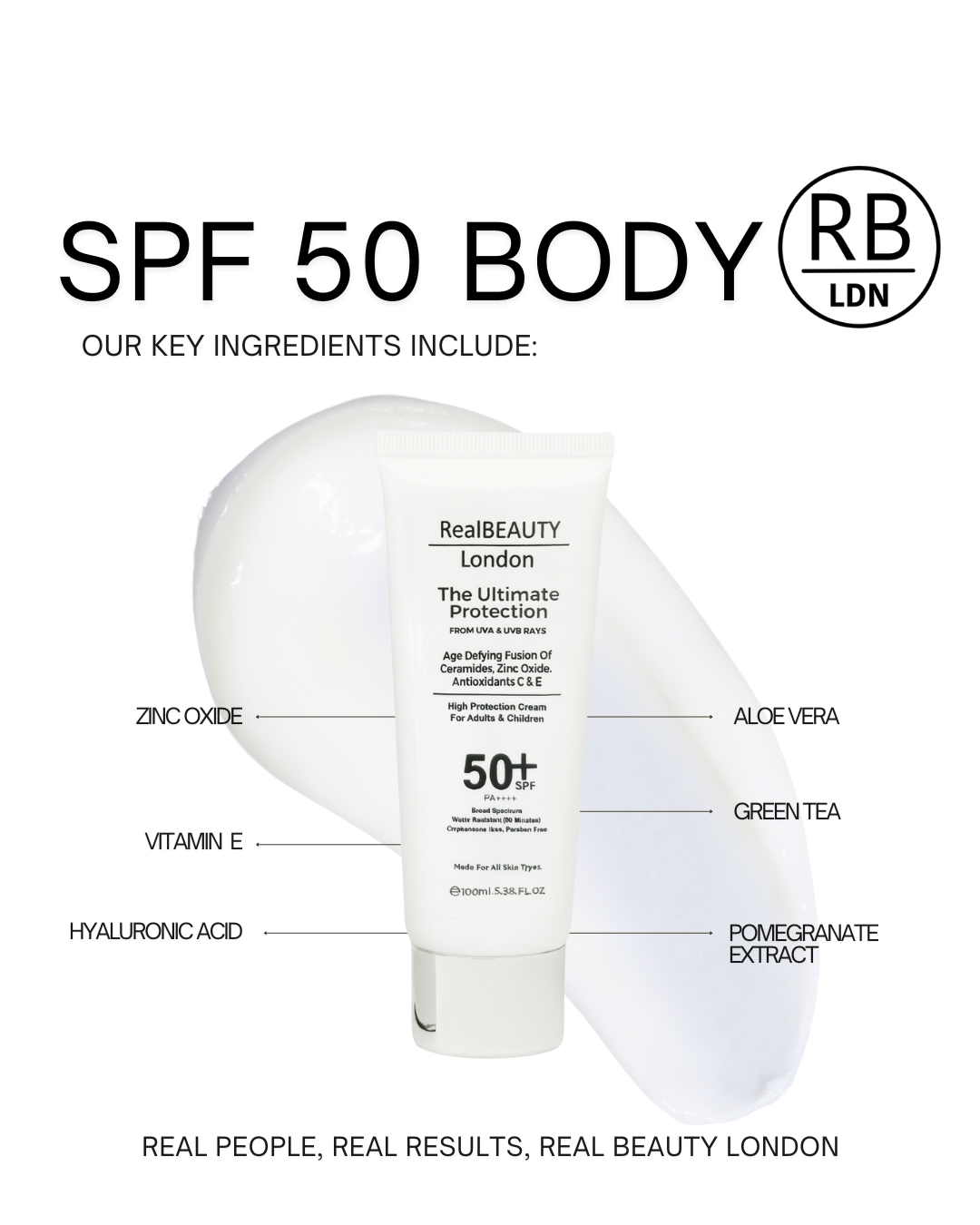 SPF 50 Body Cream