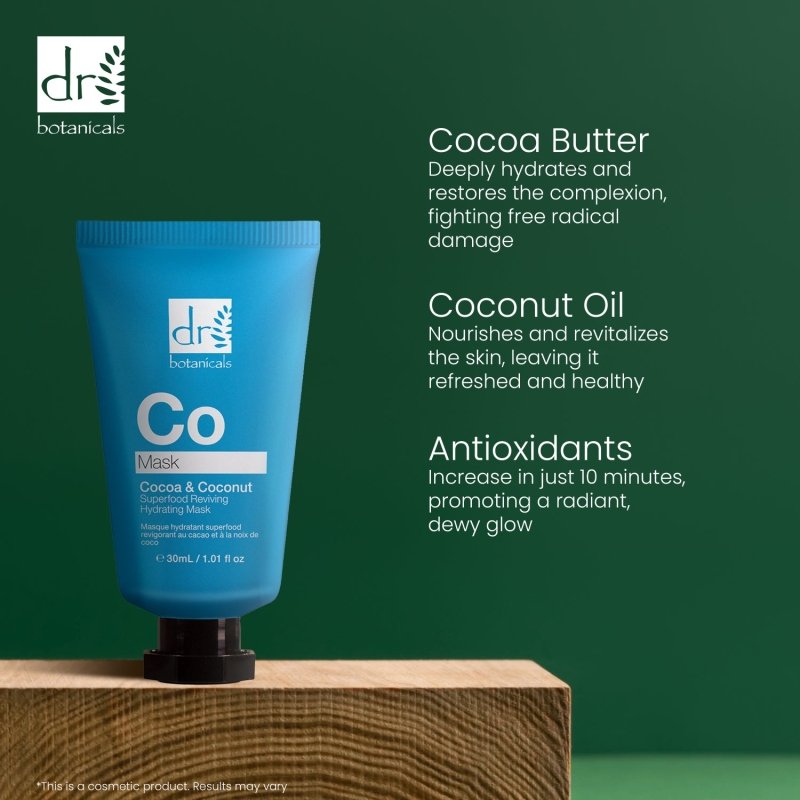 Cocoa & Coconut Superfood Reviving Hydrating Mask 30ml