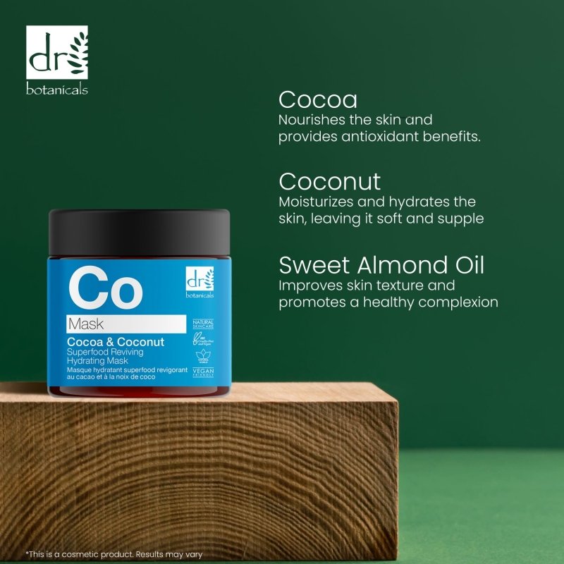Cocoa & Coconut Superfood Reviving Hydrating Mask 60ml