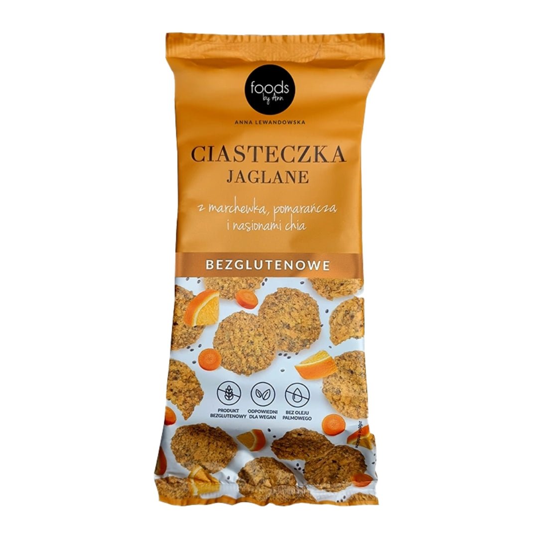 Gluten-free millet cookies with Carrot & Orange 100g