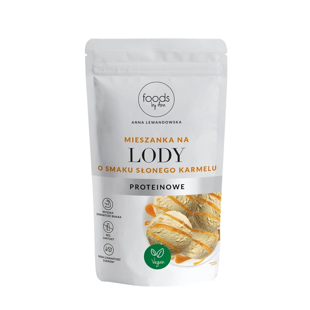 Protein Ice Cream Mix with Salted Caramel Flavour 130g