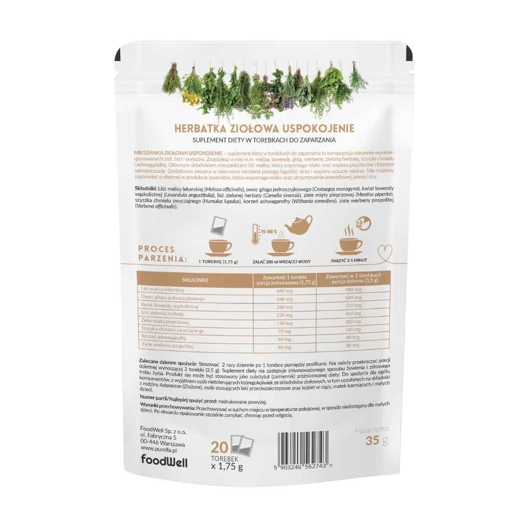 Herbal Infusion - Calm Superherbs (20x 1.75g)