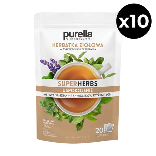 Herbal Infusion - Calm Superherbs (20x 1.75g) x10