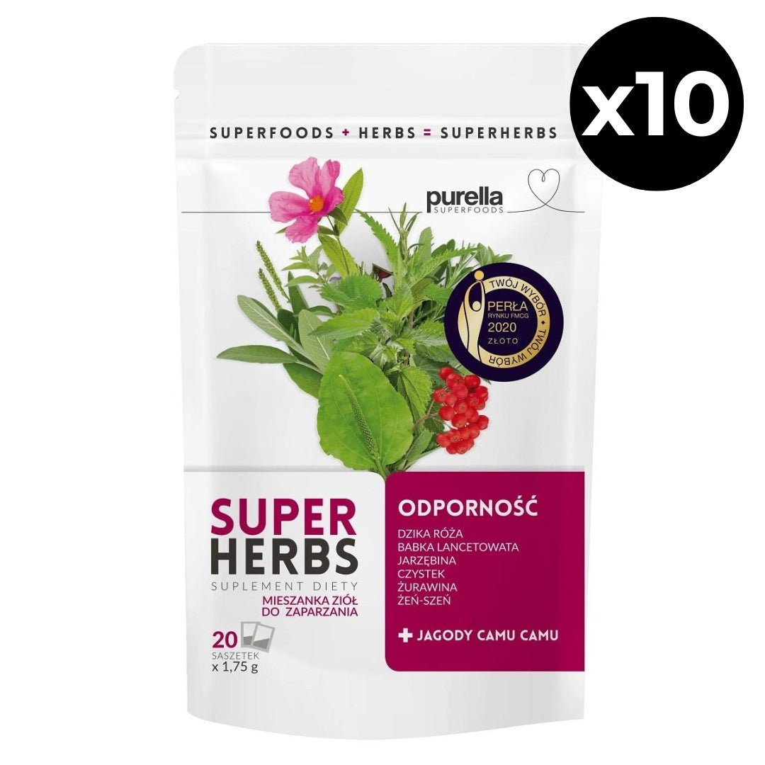 Herbal Infusion - Immune Superherbs (20x 1.75g) x10