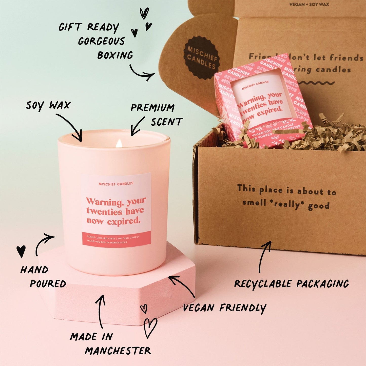 30th Birthday Gift Funny Candle Twenties Have Expired