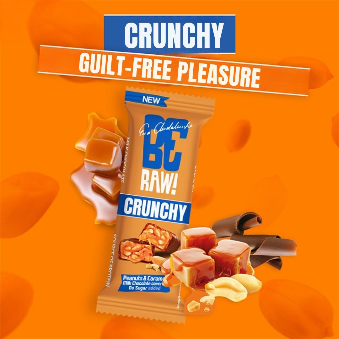 Crunchy Peanuts & Caramel Bar 40g