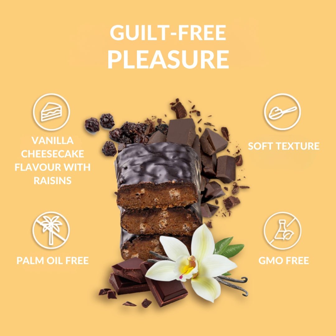 Protein 28% Bar - Vanilla Cheesecake dark chocolate covered 40g x15