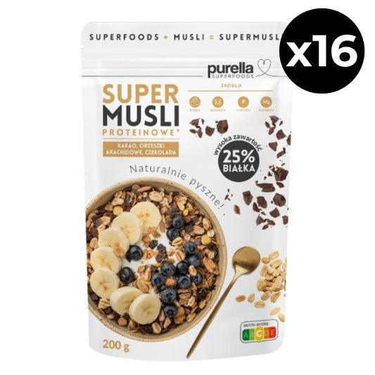 Super Muesli PROTEIN 200g x16