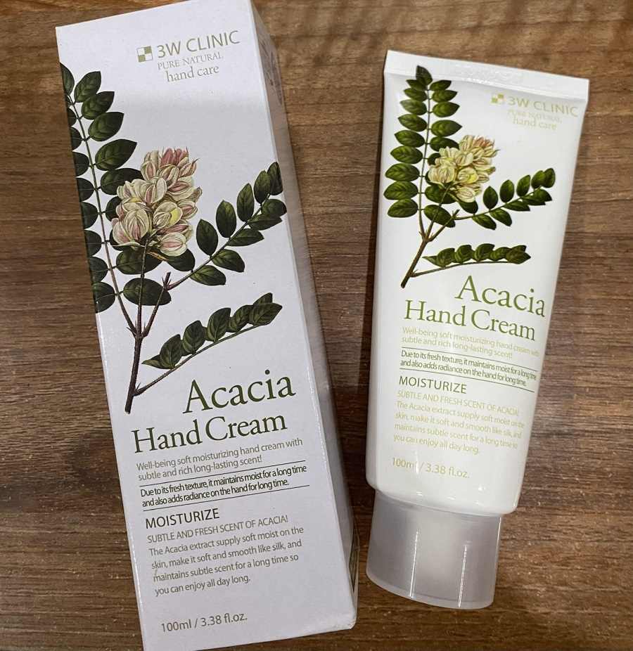 3W Clinic Moisturising Acacia Hand Cream 100ml