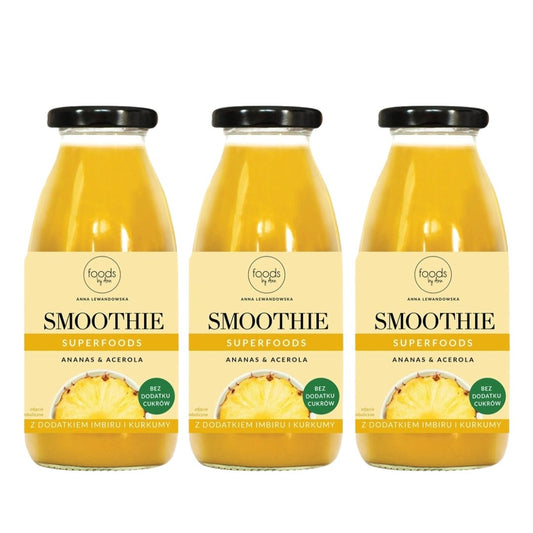 Smoothie Pineapple & Acerola 250ml x3