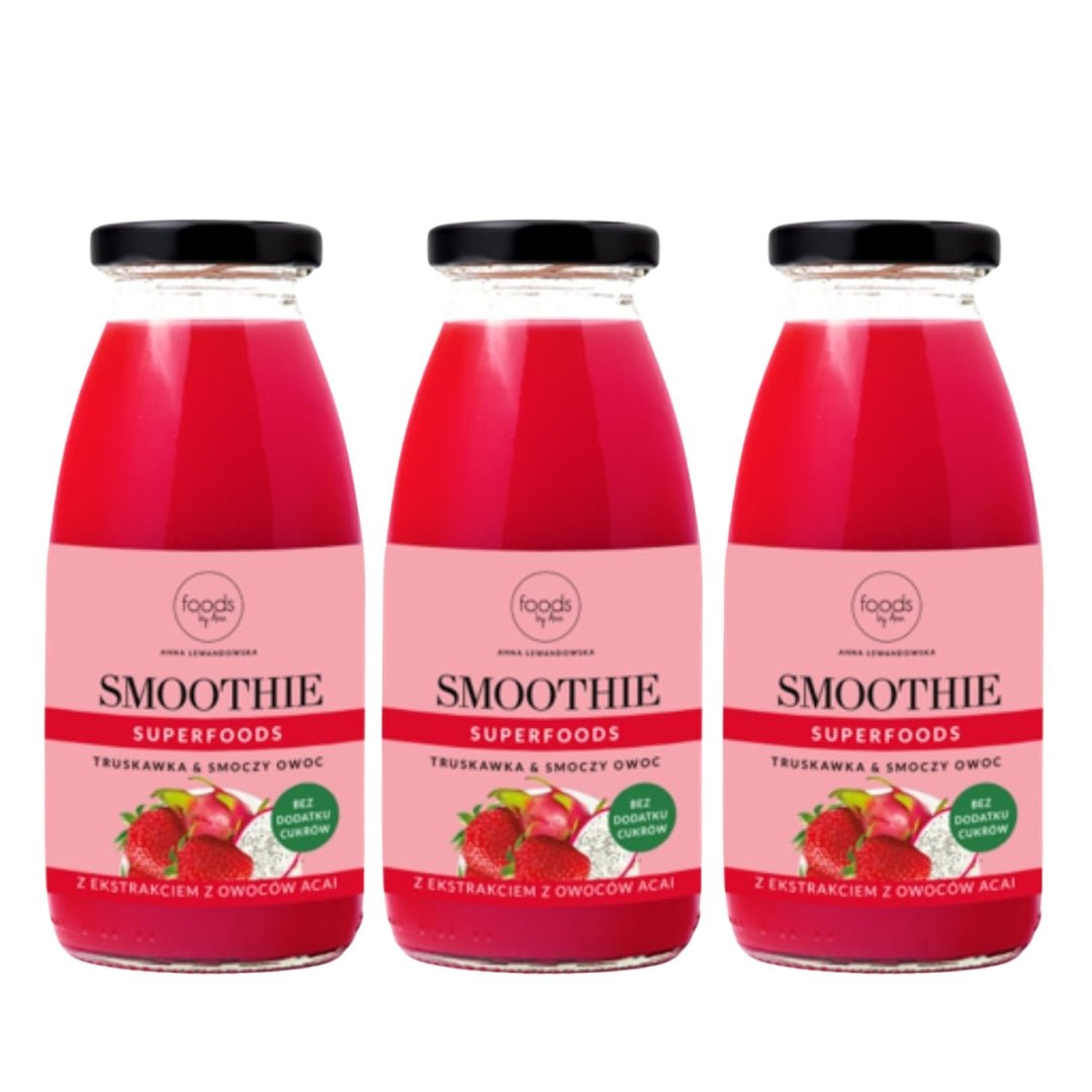Smoothie Strawberry & Currant & Dragonfruit 250ml x3