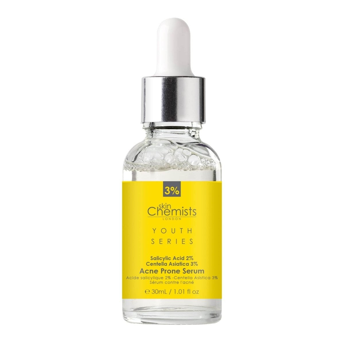 Acne Prone Serum Salicylic Acid 2%, Centella Asistica 3% 30ml