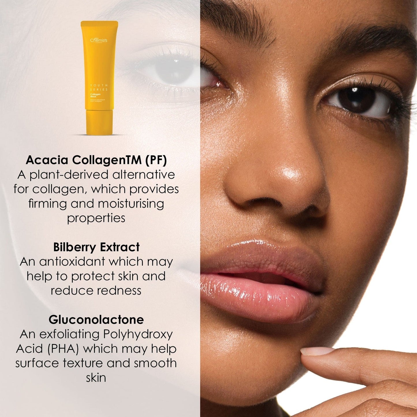 1% Collagen Mask 50ml (Vegan)