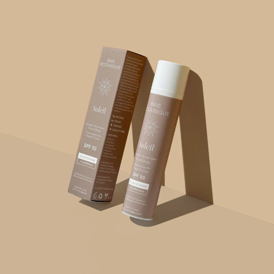 Organic Mineral Face & Body Sunscreen SPF 50