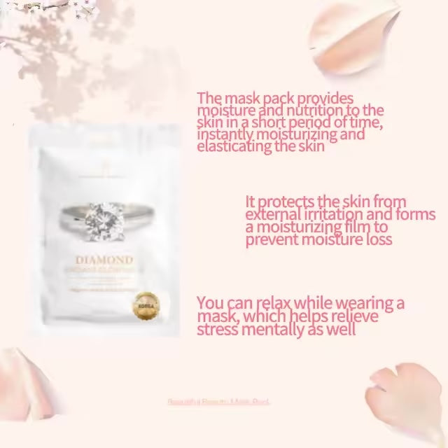 ARUMVIT BEAUTY Diamond Radiant Glow Mask OEM -New Arrival Hot Selling Korean Skincare Product SHEET MASK