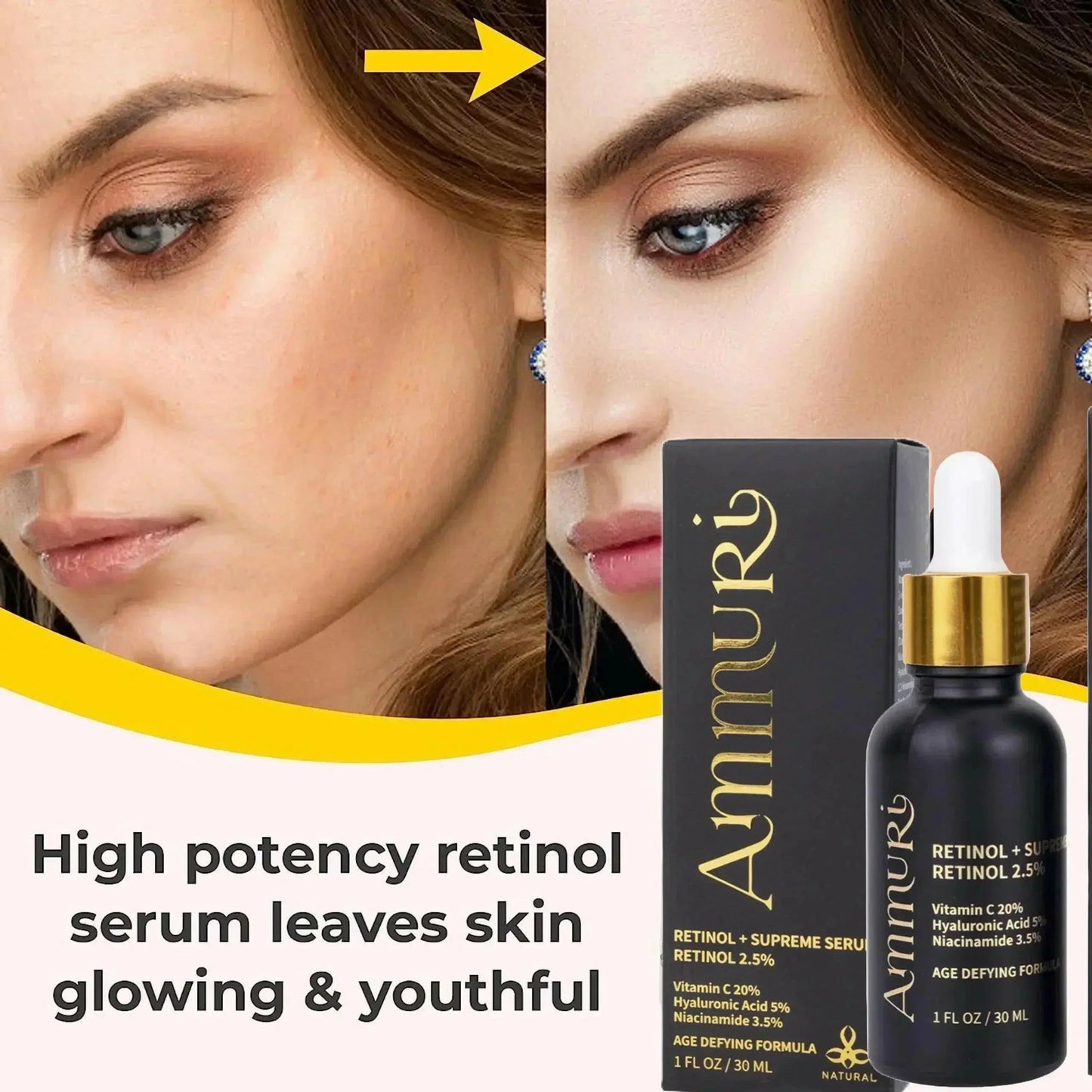 Ammuri Advanced Supreme Retinol Anti-Wrinkle Treatment Serum