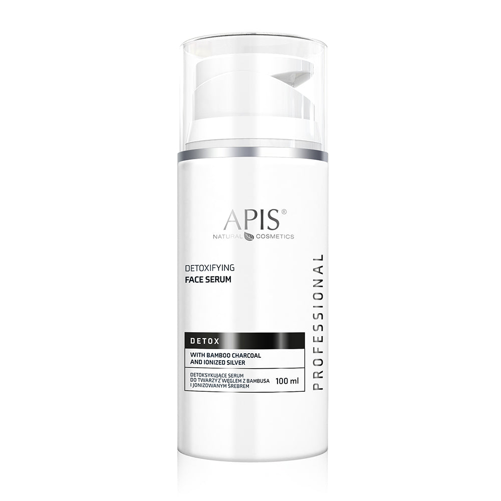 Apis DETOX Detoxifying Face Serum with Bamboo Charcoal and Ionised Silver | 100ml