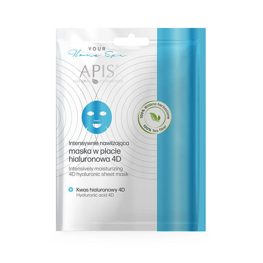 Apis Intensely Moisturising 4D Hyaluronic Sheet Mask | 20 g