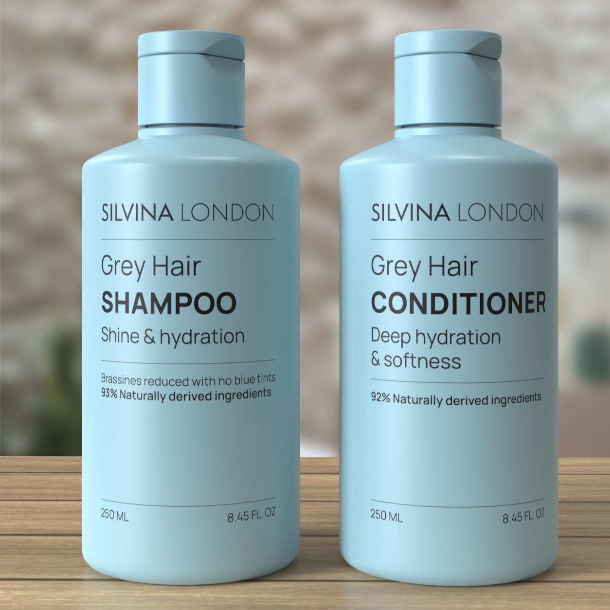 The GREY HAIR GLOW DUO – Shampoo + Conditioner