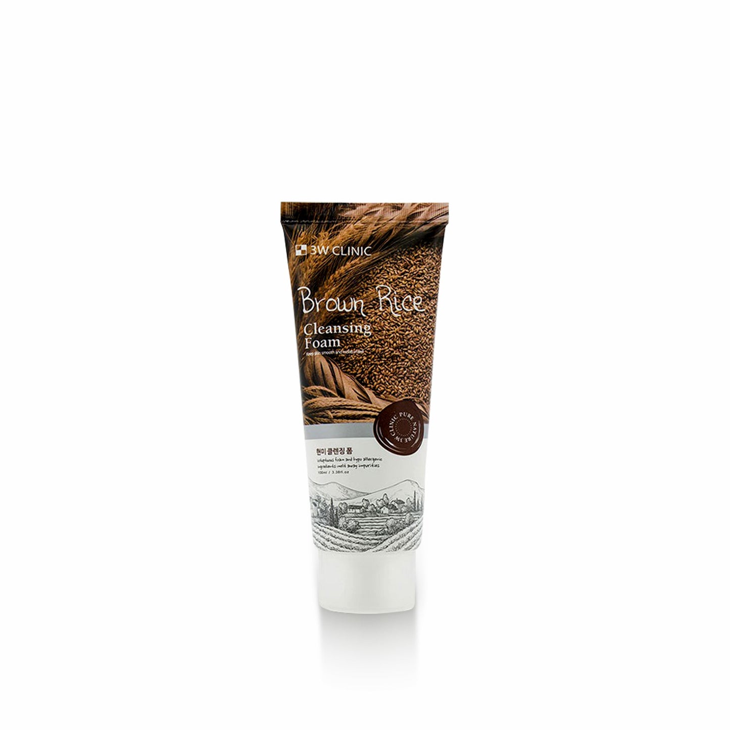 CLINIC 3W Brown Rice Cleansing Foam