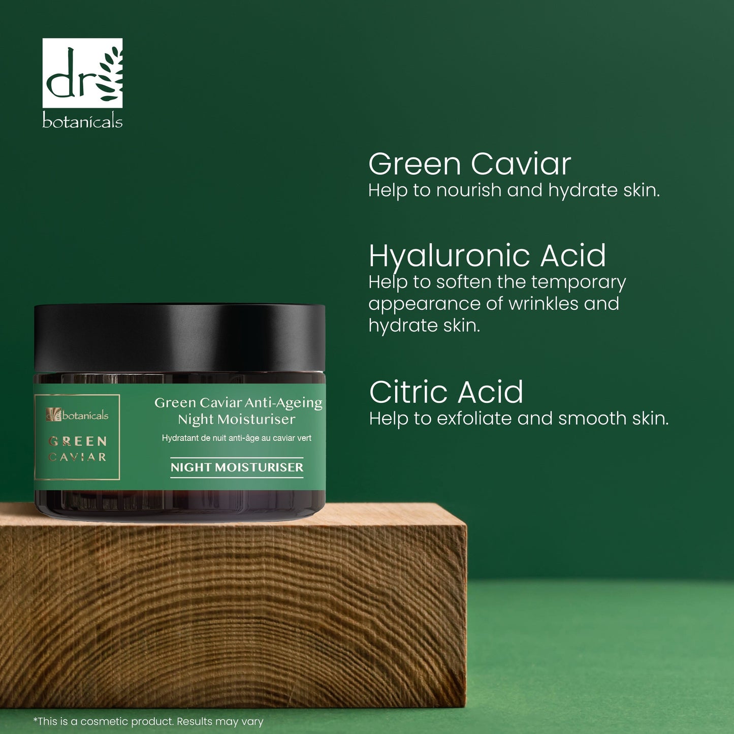 Green Caviar Night Cream & Mask