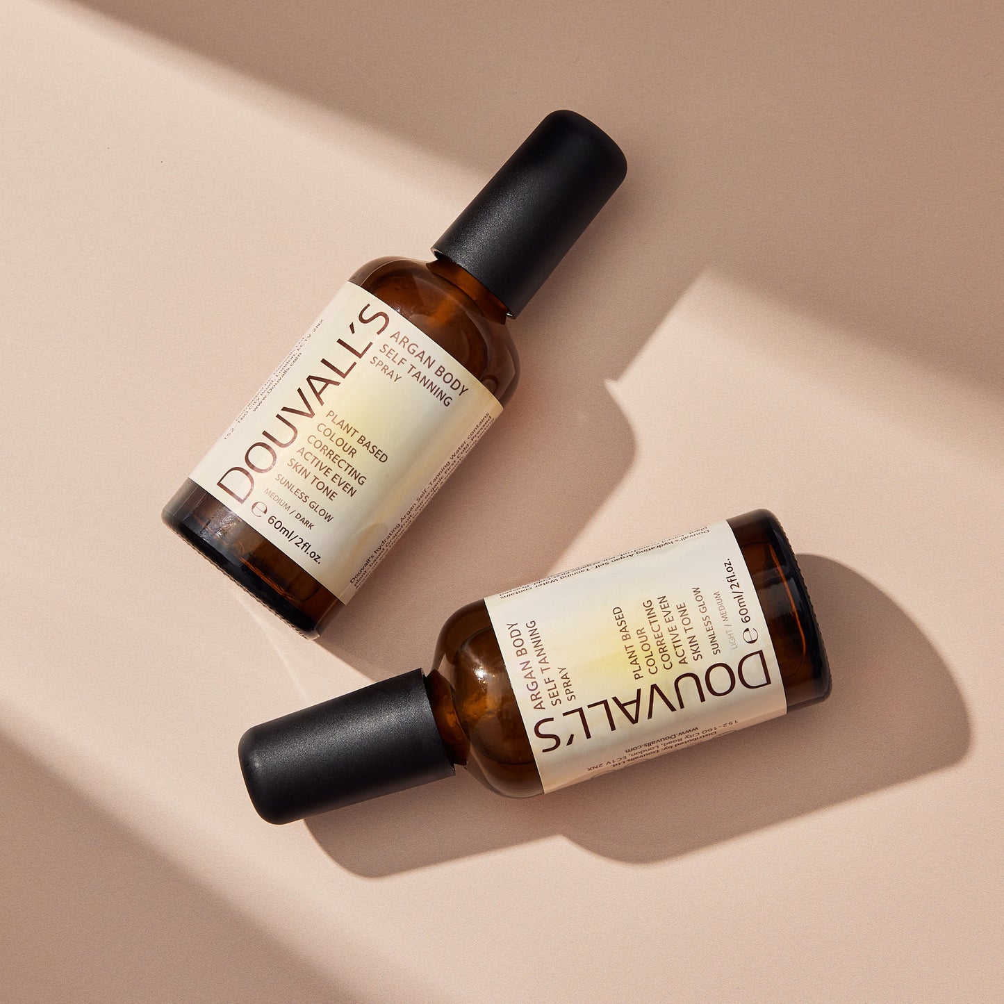 Argan Self Tanning Body Spray 60ml |Semi-permanent Self tanning spray