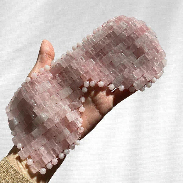 Rose Quartz Eye Mask