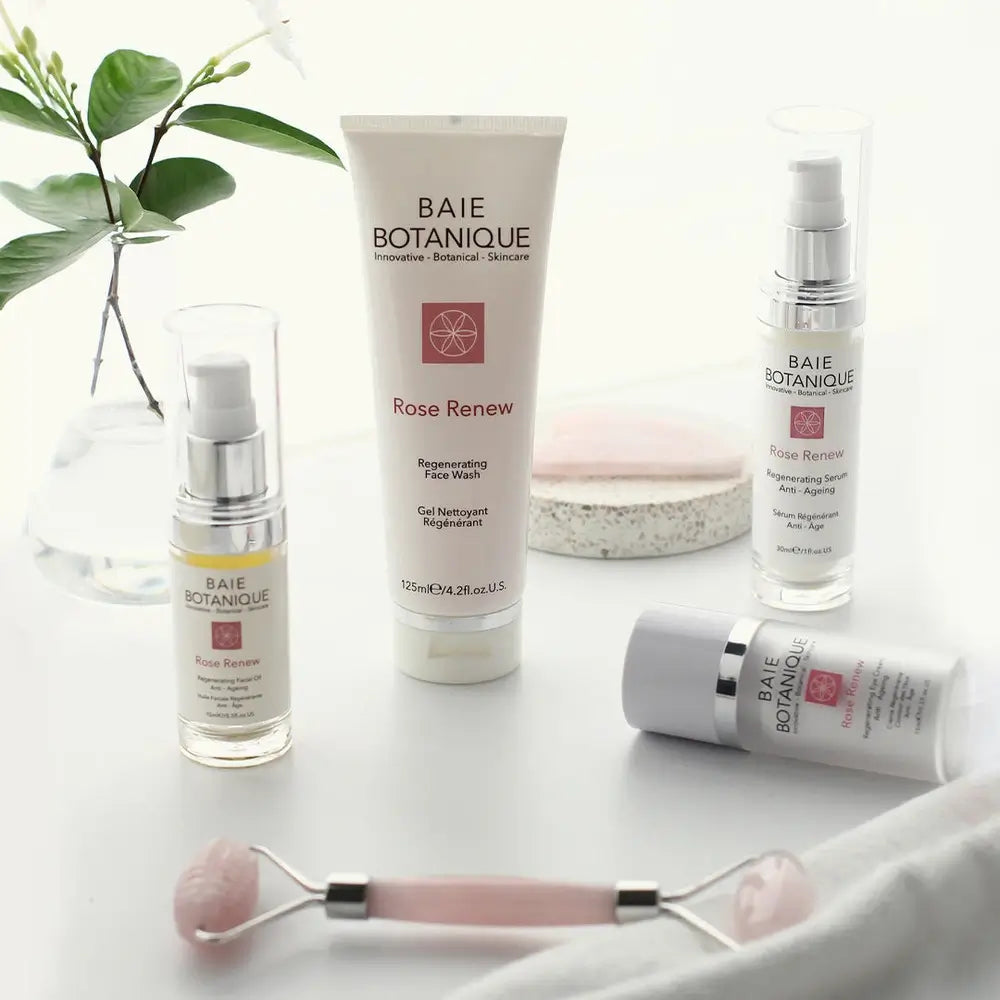 Rose Quartz Dual Action Roller