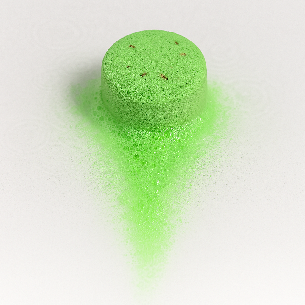 Balance Aromatherapy Shower Steamer Sample - Orange, Eucalyptus, Peppermint, Herbs