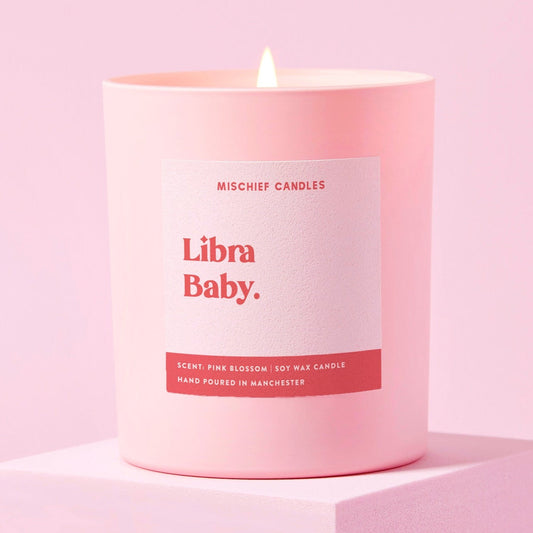 Libra Birthday Gift Funny Zodiac Birthday Candle Libra Baby