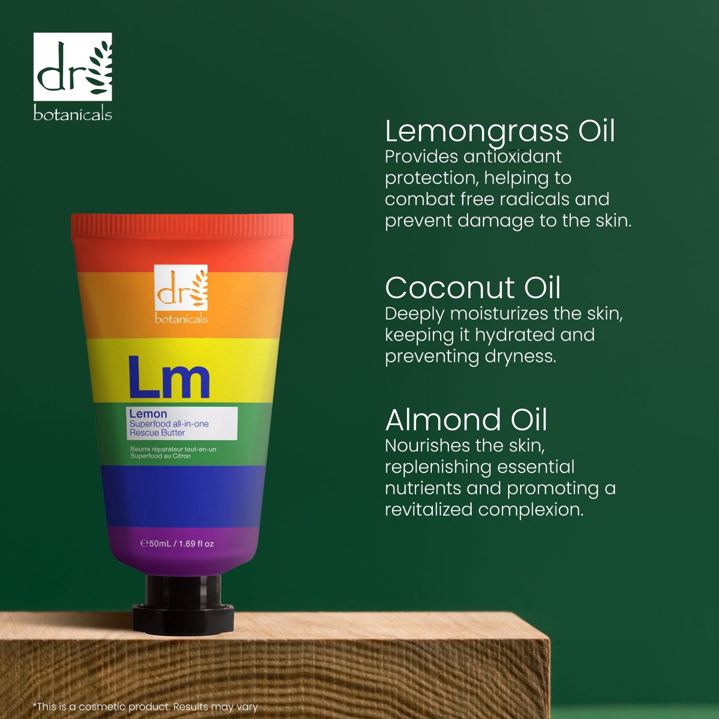 Pride Edition Lemon Superfood All-In-One Rescue Butter 50ml