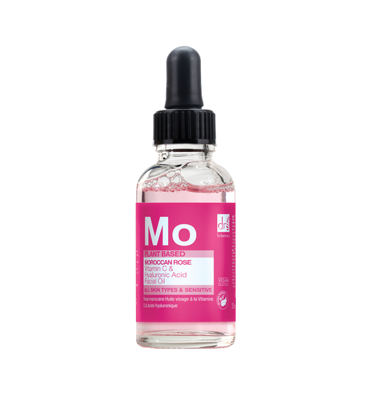 Moroccan Rose Facial Oil with Hyaluronic Acid & Vitamin C