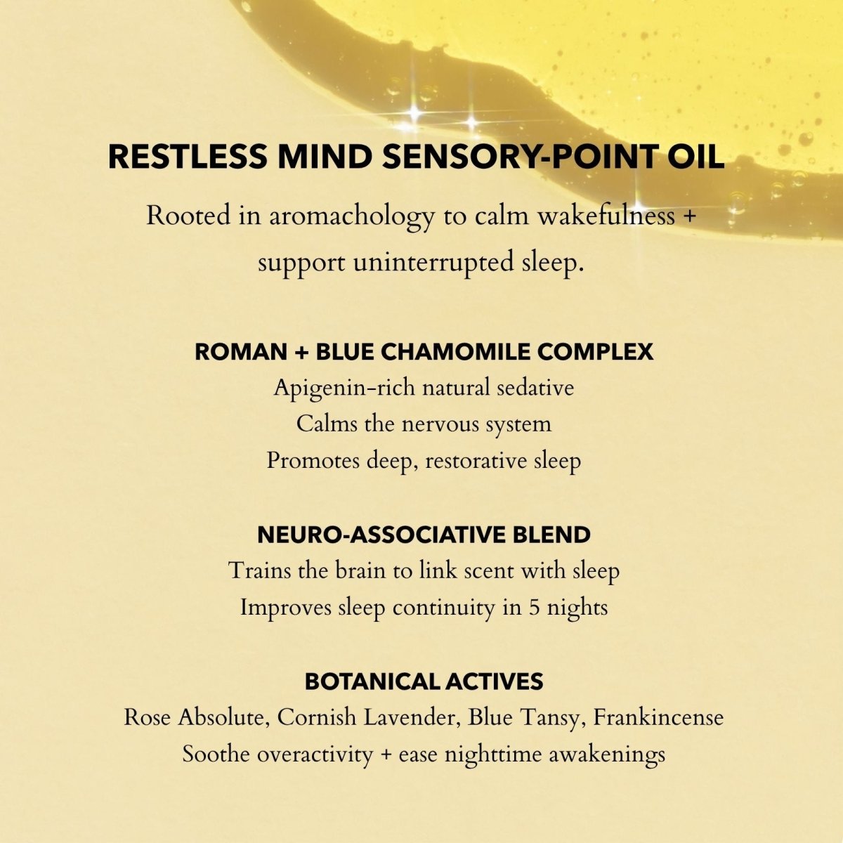 Restless Mind Sleep Oil | Roman Chamomile