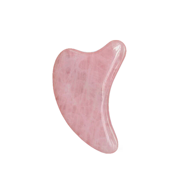 Rose Quartz Gua Sha to Enhance and Lift Face