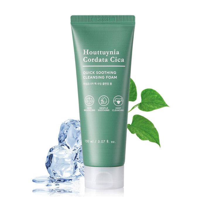 TONYMOLY Houttuynia Cordata Cica Quick Soothing Cleansing Foam 150ml