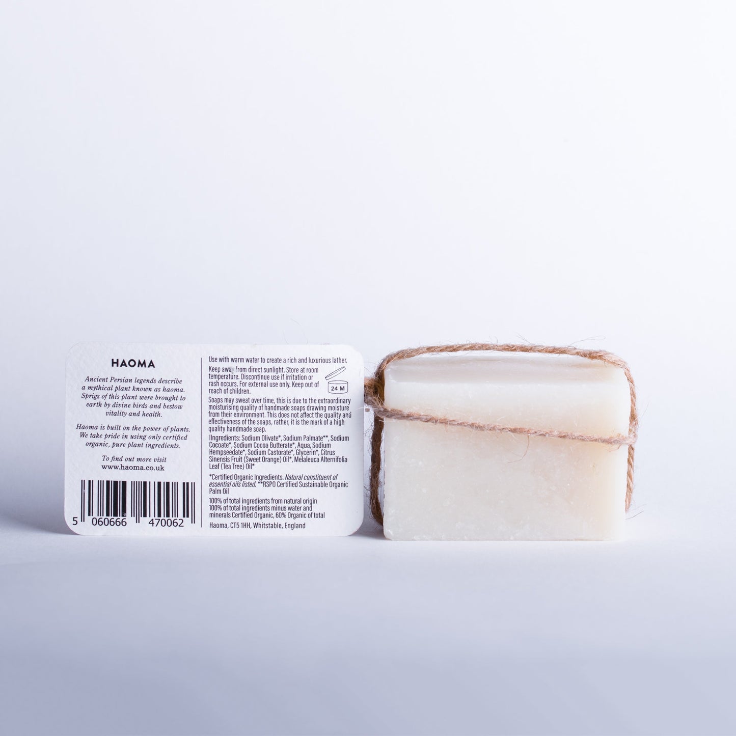 Handmade Tea Tree & Orange Soap