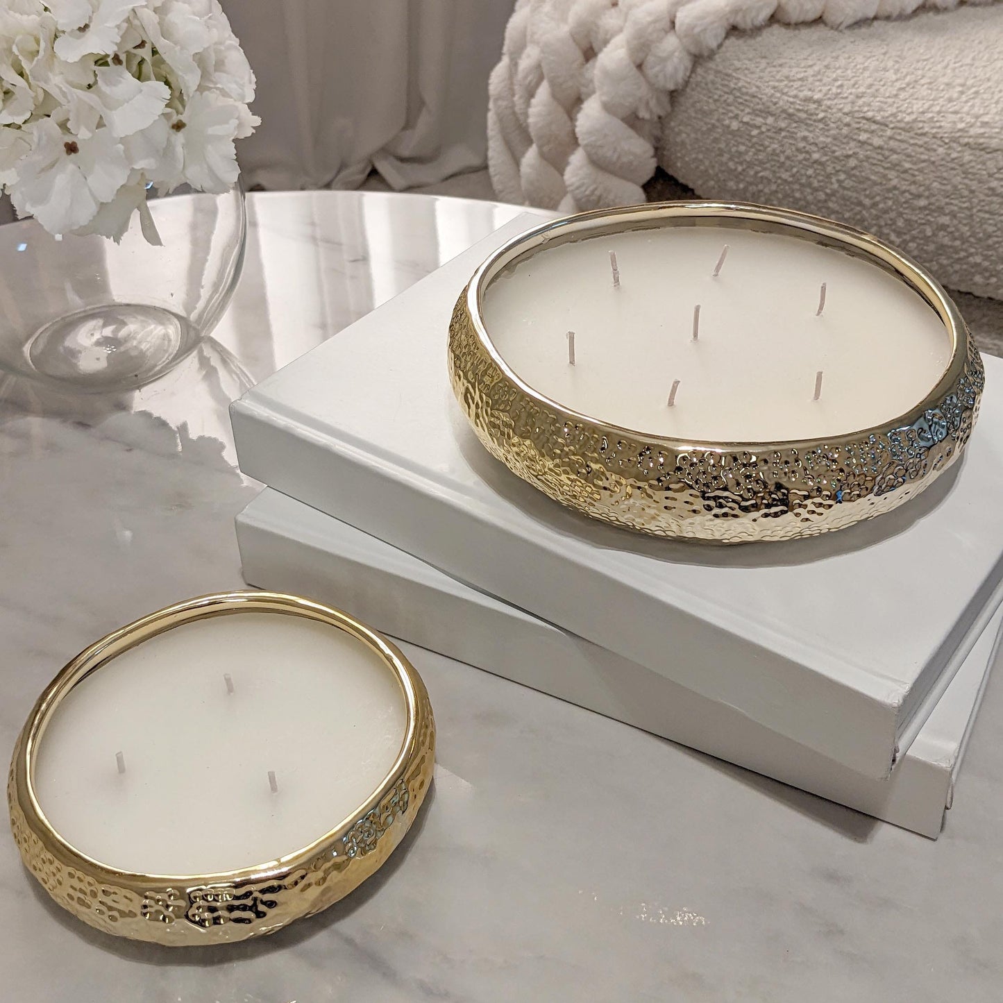 Aeolian 7 Wick Gold Scented Candle