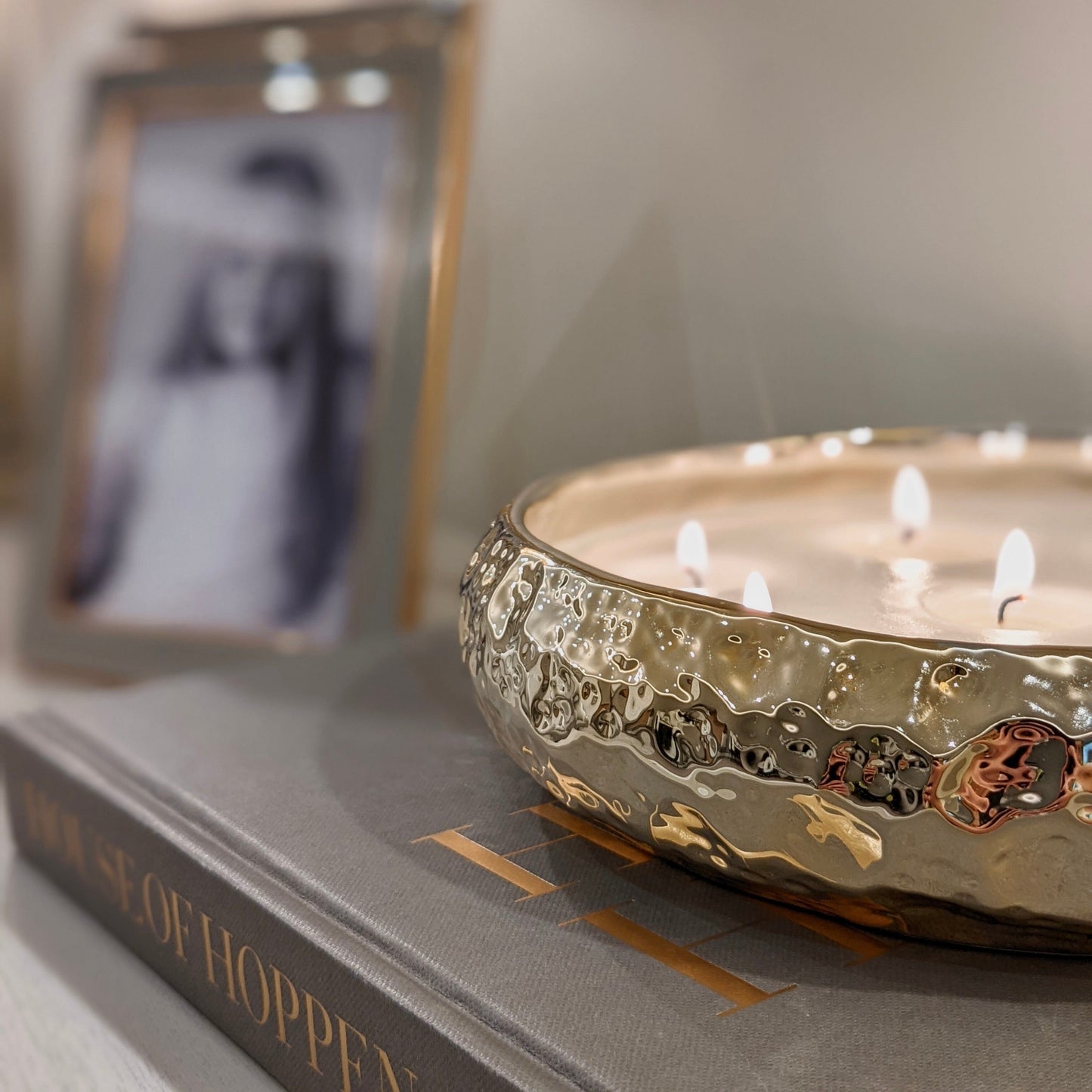 Aeolian 7 Wick Gold Scented Candle