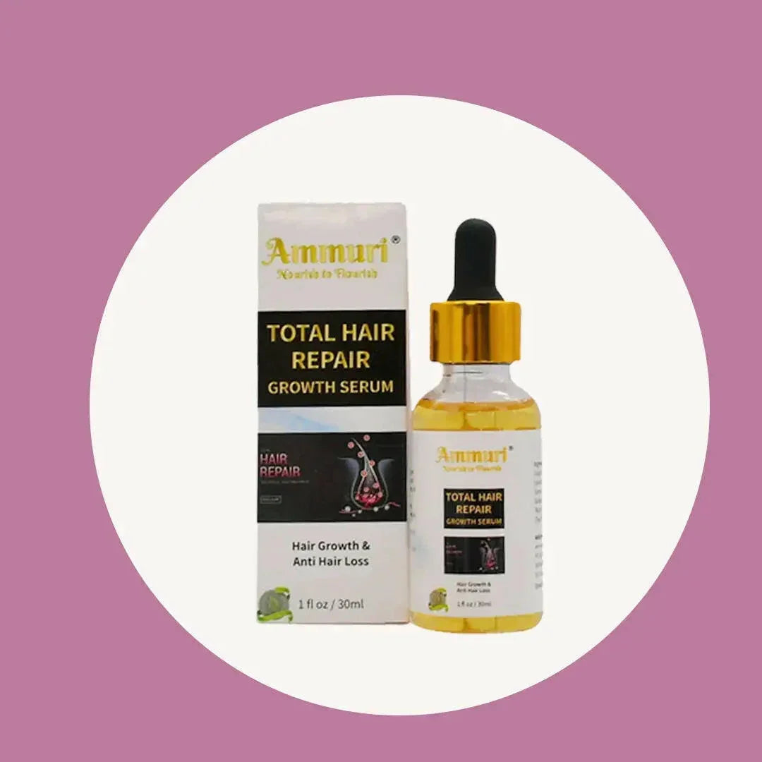 Ammuri Natural Hair Oil – Nourishing Scalp & Hair Care for Thicker-Looking Hair (50ml)