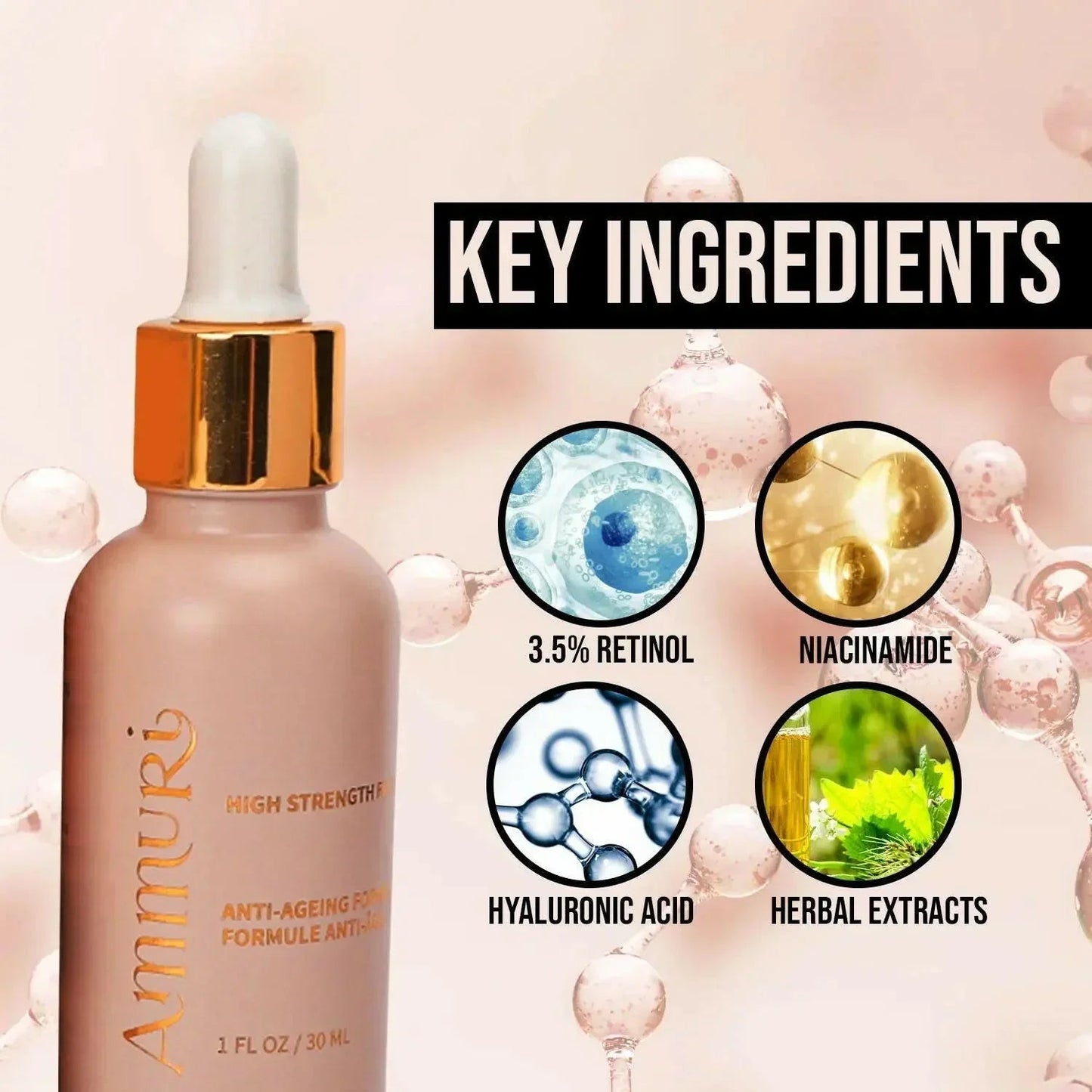 Ammuri Skincare High Strength Retinol Serum - Anti-Aging