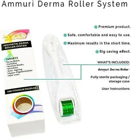 Ammuri Skincare Micro Needle Derma Roller System