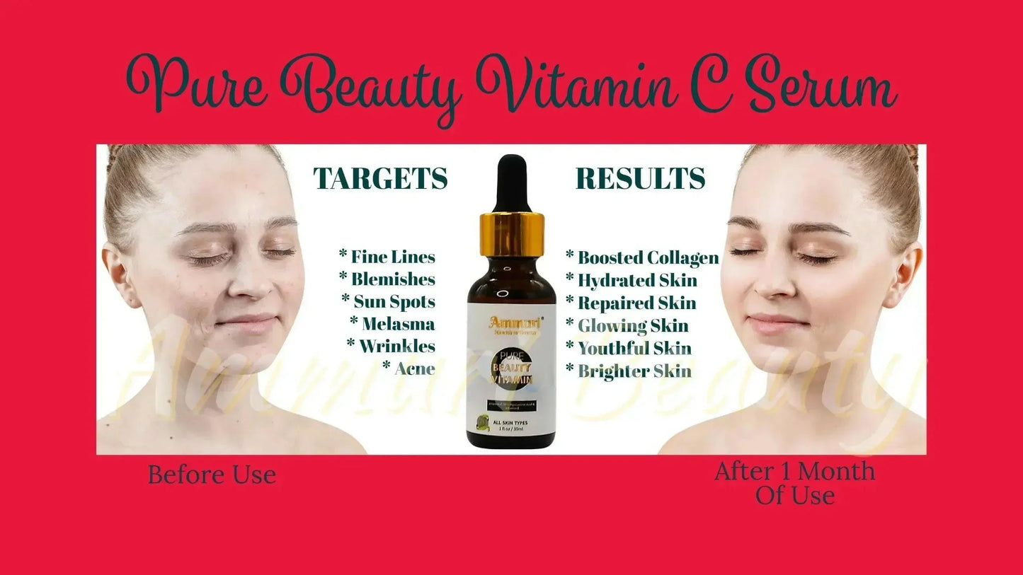 Ammuri Vitamin C Serum for Glowing Skin - Anti-Ageing