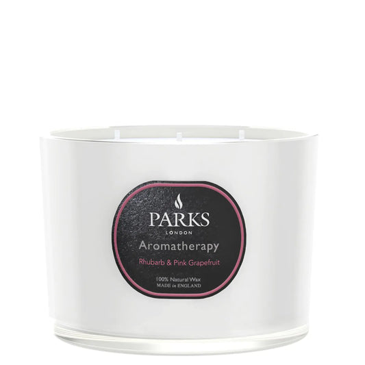 RHUBARB & PINK GRAPEFRUIT 350G 3 WICK CANDLE