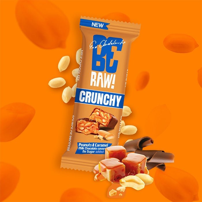 Crunchy Peanuts & Caramel Bar 40g