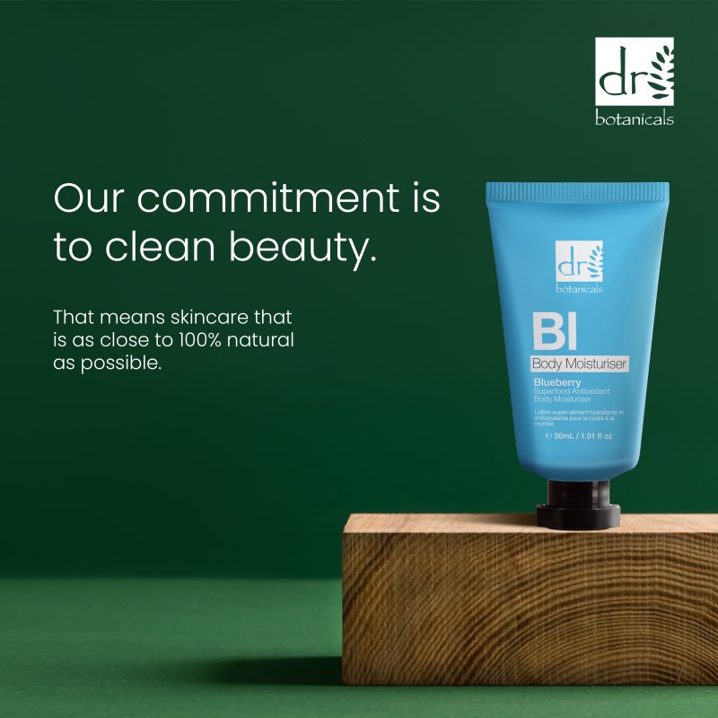 Blueberry Superfood Antioxidant Body Moisturiser 30ml